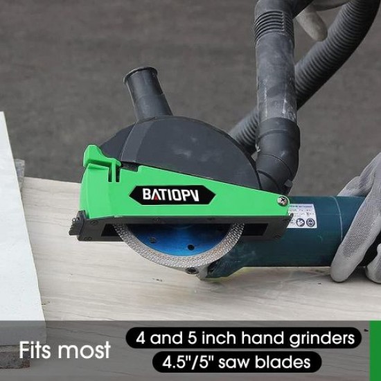 Aparat Ø 115-125 mm Derinlik Ayarlı Toz Çıkışlı Muhafaza
