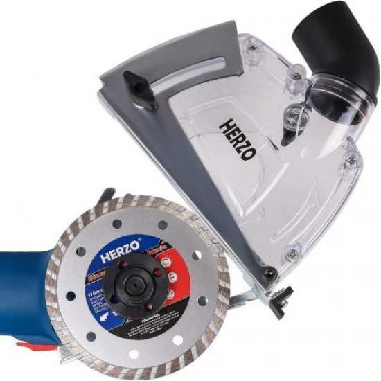 Aparat Ø 115-125 mm Derinlik Ayarlı Toz Çıkışlı Muhafaza