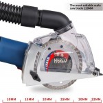 Aparat Ø 115-125 mm Derinlik Ayarlı Toz Çıkışlı Muhafaza