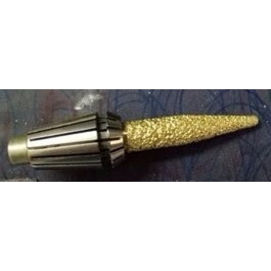CNC Elmas taş oyma bit için mermer, bluestone ve kumtaşı, konik bilyalı burun kabartma koni kesici CNC Elmas taş oyma bit için mermer, bluestone ve kumtaşı, konik bilyalı burun kabartma koni kesici