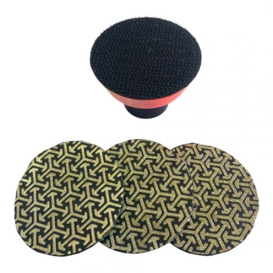 2" 50mm 3 LÜ ELEKTROLİZE SET + M14 CIRT TABAN