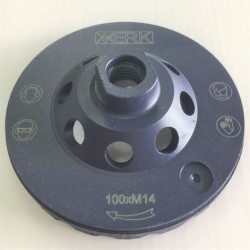 Ø100 mm Elmas Çanak Taşlama Granit Konkav