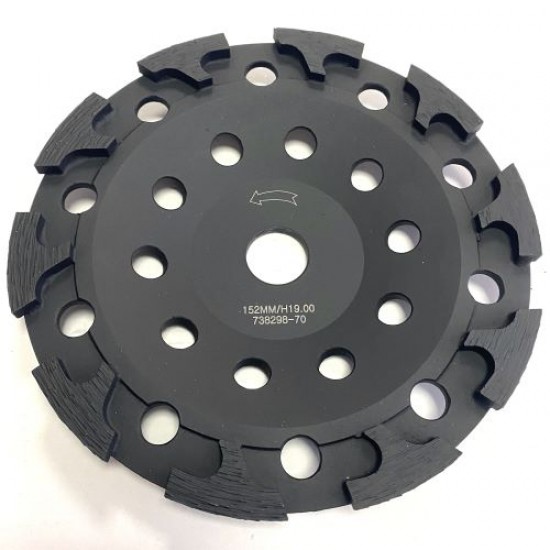 Ø152 mm HILTI için Uygun Elmas Çanak Taşlama Diski