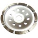 Ø125 mm Elmas Çanak Taşlama Diski Tek Sıra