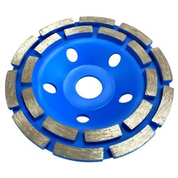 Ø125 mm Elmas Çanak Taşlama Diski Çift Sıra