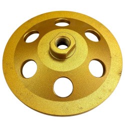 Ø125 mm PCD Çanak Taşlama Diski EPOKSİ BOYA KAZIMA