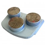 3 BOND YUVARLAK ZEMİN SİLİM ELMASI LAVINA