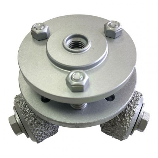 Kumlama 3 lü Topuz Avuç İçi Taşlama M14 Bağlantılı ORTA