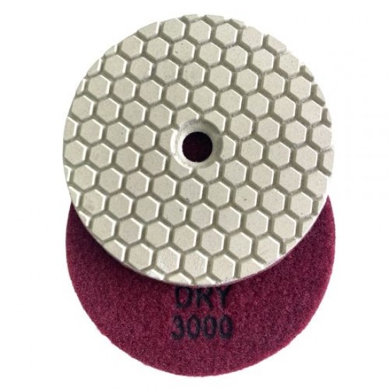 4" 100mm No: 3000 Kuru Parlatma Pedi