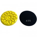 4" 100 mm No: 400 Sulu Granit Mermer Doğal Taş Parlatma Reçineli Ped