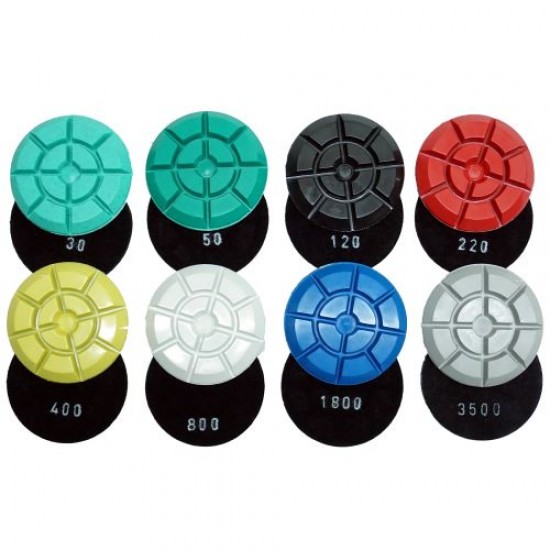 3" 75mm NO: 120 Zemin Parlatma Pedleri 3" 75mm NO: 120 Zemin Parlatma Pedleri