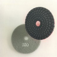 4" 100mm No: 100 Sulu Parlatma Elmas Ped