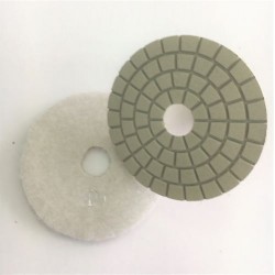 4" 100mm No: BUFF Sulu Parlatma Elmas Ped