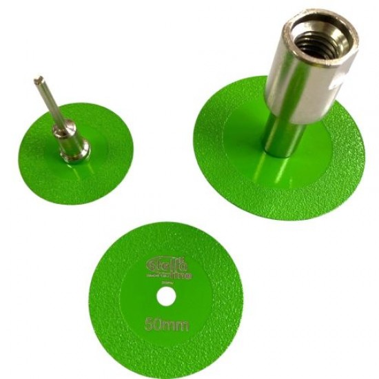 Ø 40-50-60 mm SET Cam Dekton Porselen Kesme ve Pah Elmas Testeresi Bıçağı