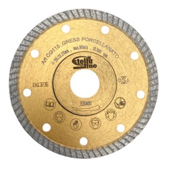 Ø 115 İnce Kuru Turbo Kesim Testeresi