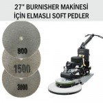 27" 700mm No:1500 Yumuşak Elmas Pedler BURNISHER