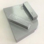 Hızlı Değişim No: 3 Beton Papuç Metal Elmas