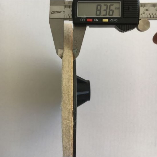 Ø180 mm Yün Keçe Plastik Tabanlı