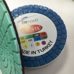 7" 180mm No: 120 Parlatma Elmas Ped