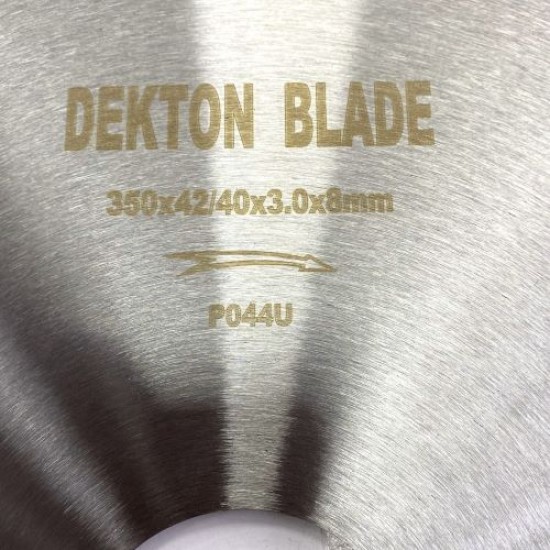 Ø 350 Dekton Dolomit Sulu Kesim Elmas Testere