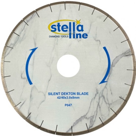 Ø 350 Dekton Dolomit Sulu Kesim Elmas Testere