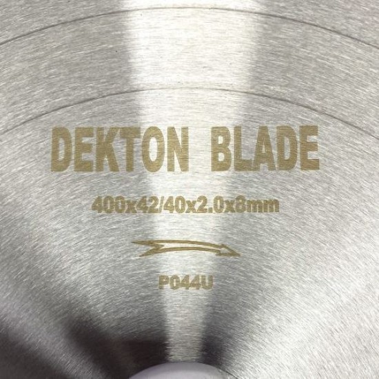 Ø 400 Dekton Sulu Kesim Elmas Testere Takviye Saçlı